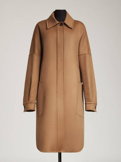 Cashmere Single Coat Brown - MAX MARA - BALAAN 2