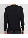 Men's Shadow Project Wappen Pocket Wool Knit Top Black - STONE ISLAND - BALAAN 8