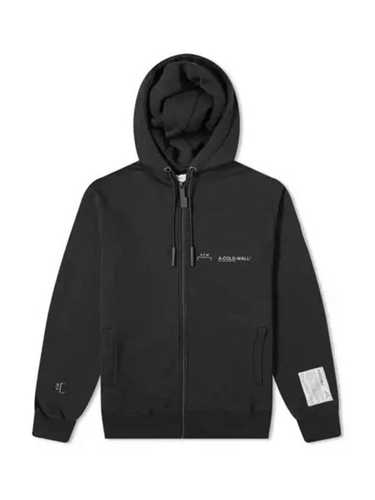 Signature logo printing hooded zipup jacket black men's ACWMW002WHL BK - A-COLD-WALL - BALAAN 2