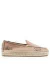 Embroidery Detail Espadrilles Biege - MAISON MARGIELA - BALAAN 2