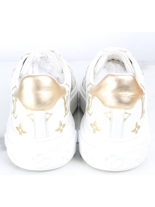 Time Out Gold Initial Sneakers 35 5 225 - LOUIS VUITTON - BALAAN 4