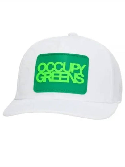 Occupy Greens Stretch Twill Ball Cap Snow - G/FORE - BALAAN 2