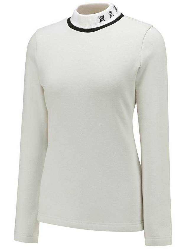 Official WOMEN NAP HIGH NECK LONG T SHIRT IV - ANEWGOLF - BALAAN 4