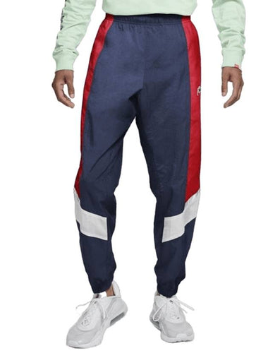 Heritage Windrunner Woven Straight Track Pants Navy - NIKE - BALAAN 1