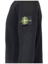 Lambswool Crewneck Knit Top Black - STONE ISLAND - BALAAN 5