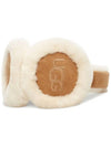 Sheepskin Embroidery Earmuff Chestnut - UGG - BALAAN 4