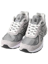 990 V4 Core Low Top Sneakers Grey Silver - NEW BALANCE - BALAAN 4