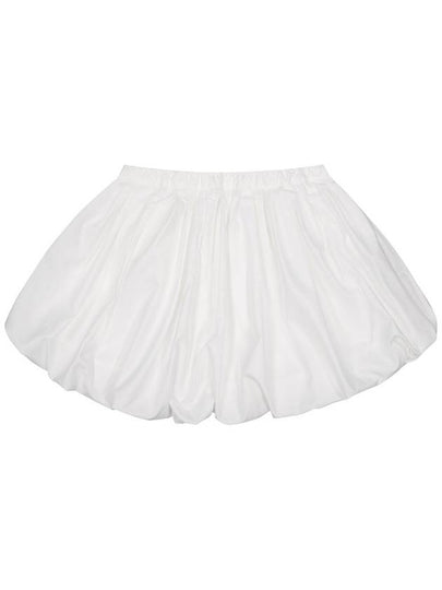 BALLOON MINI WRAP SKIRT WHITE - DON’T ASK MY PLAN - BALAAN 2