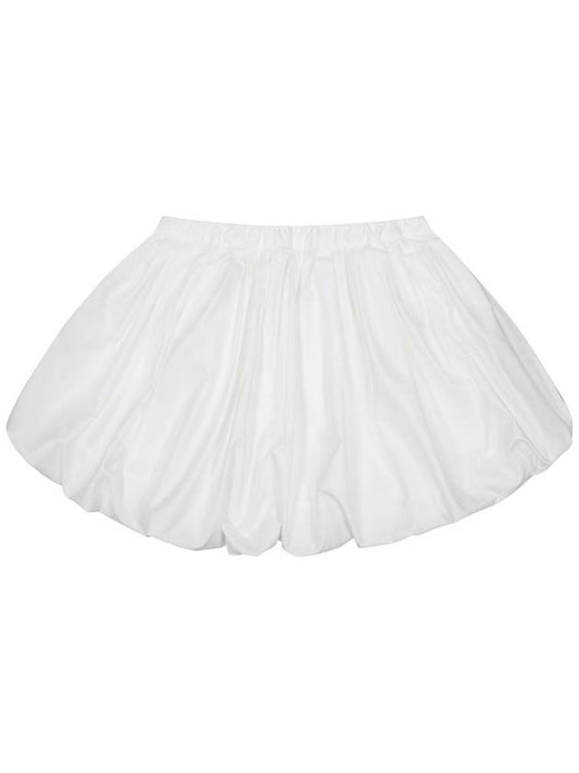 BALLOON MINI WRAP SKIRT WHITE - DON’T ASK MY PLAN - BALAAN 2