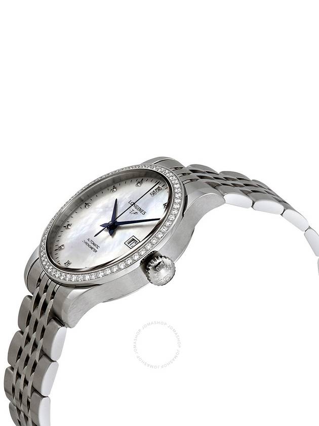 Longines Record Automatic Mother of Pearl Dial Ladies Watch L2.321.0.87.6 - LONGINES - BALAAN 2