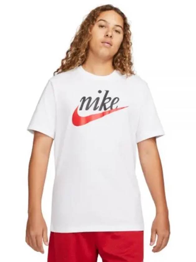 Futura 2 Sport Short Sleeve T-Shirt White - NIKE - BALAAN 2