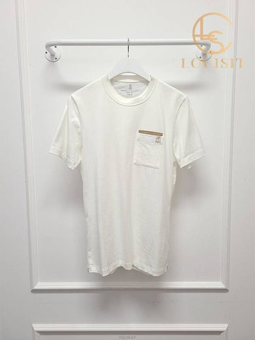 men s short sleeve t shirt - BRUNELLO CUCINELLI - BALAAN 1