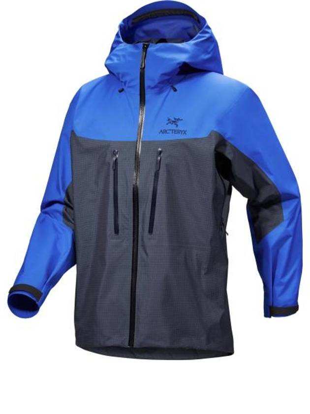 Alpha Logo Track Jacket Blue - ARC'TERYX - BALAAN 2