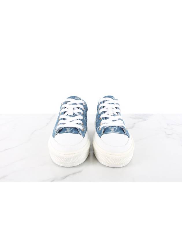 LV Denim Stella Sneakers 35 5 225 - LOUIS VUITTON - BALAAN 2