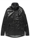 Metallic Nylon Zipper Bomber Jacket Dark Grey - STONE ISLAND - BALAAN 2