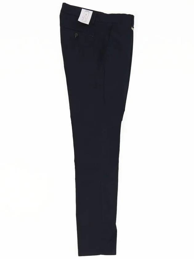 Slim fit navy spandex cotton pants PT169 - IKALOOOK - BALAAN 3