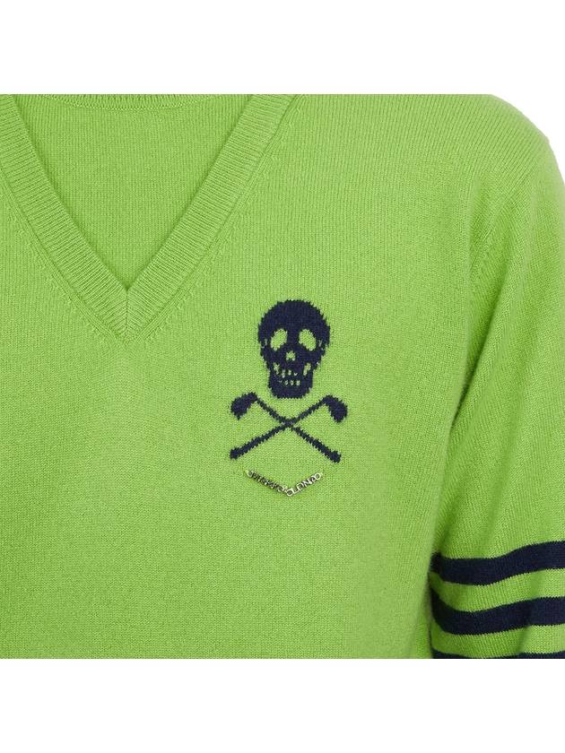 Golf wear men s neck polar knit MLM 2C AB02 LIME - MARK & LONA - BALAAN 10