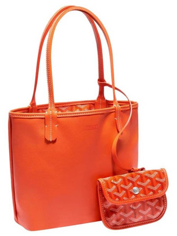 Anjou Mini Tote Bag Orange - GOYARD - BALAAN 1