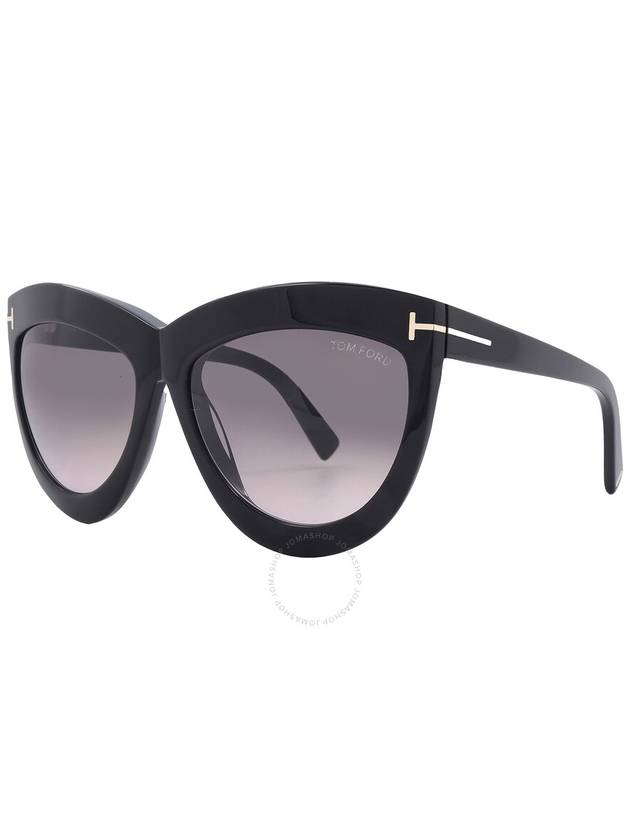 Tom Ford Doris Smoke Gradient Cat Eye Ladies Sunglasses FT1112 01B 59 - TOM FORD - BALAAN 2