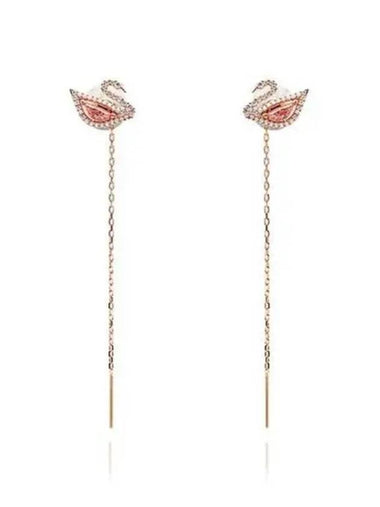 Atelier Women s Pink Wand Drop Earrings 271674 - SWAROVSKI - BALAAN 1