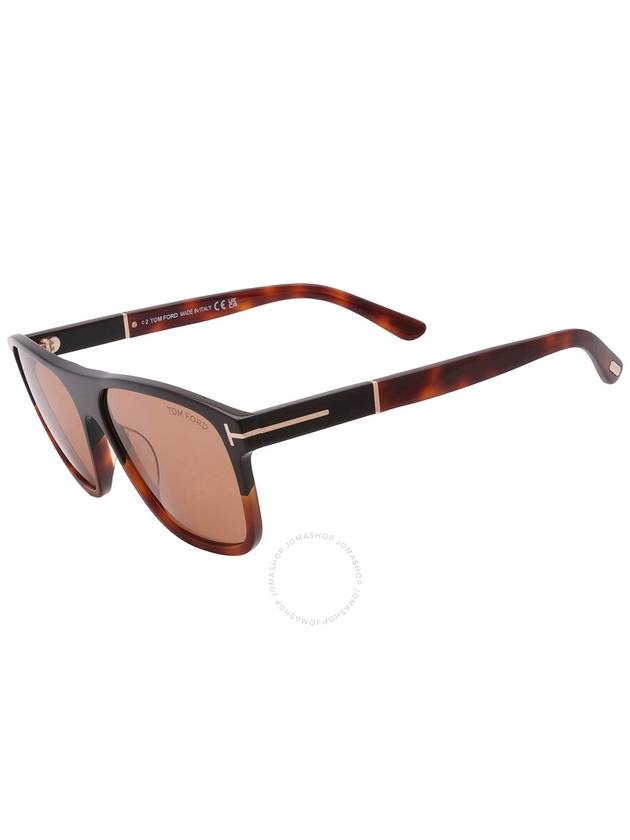 Frances Brown Square Mens Sunglasses - TOM FORD - BALAAN 4