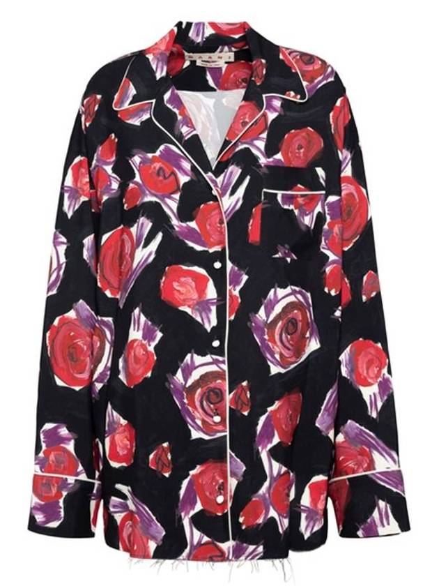 floral print shirt - MARNI - BALAAN 1