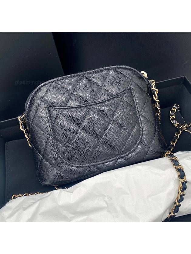 CC Logo Mini Pouch Cross Bag Black - CHANEL - BALAAN 5