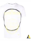 Men's Solar Eclipse Logo Short Sleeve T-Shirt White - STONE ISLAND - BALAAN 2