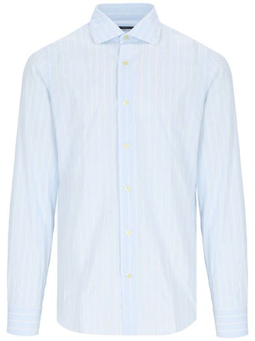 Finamore Shirts Blue - FINAMORE 1925 - BALAAN 1