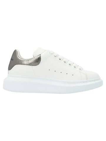 Oversized Low Top Sneakers Black White - ALEXANDER MCQUEEN - BALAAN 1