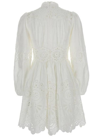 Acacia Broderie Mini Dress - ZIMMERMANN - BALAAN 1