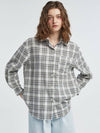 Summer Check Shirt Black - MANAVIS7 - BALAAN 1