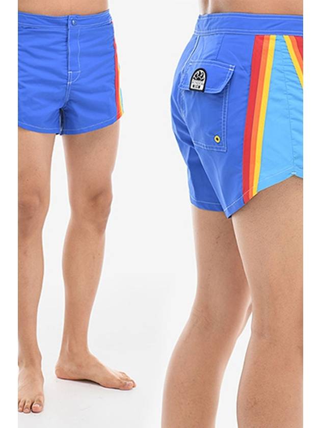 MSGM 202S SUNDEK Swimsuit Pants Blue 2640MF202S 195220 85 - MSGM - BALAAN 2