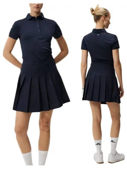 Women's Adina Golf Skirt Navy - J.LINDEBERG - BALAAN 2