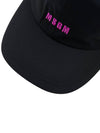 Embroidered Logo Ball Cap Black - MSGM - BALAAN 8