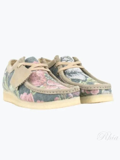 Wallaby Print Loafers Gray Floral - CLARKS - BALAAN 2