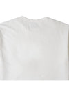 Men's Logo Print Crew Neck Cotton Short Sleeve T-Shirt White - CP COMPANY - BALAAN 7