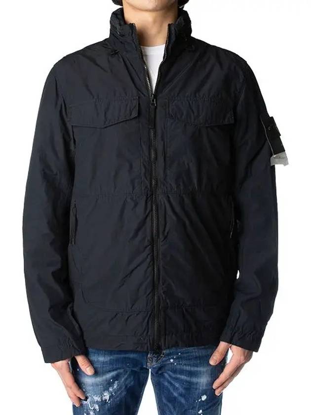 Waffen Naslan Light Watro Zip-up Jacket Navy - STONE ISLAND - BALAAN 8