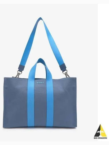 Parallepipedo tote bag blue CACCXBAG024CAN001A12 - SUNNEI - BALAAN 1