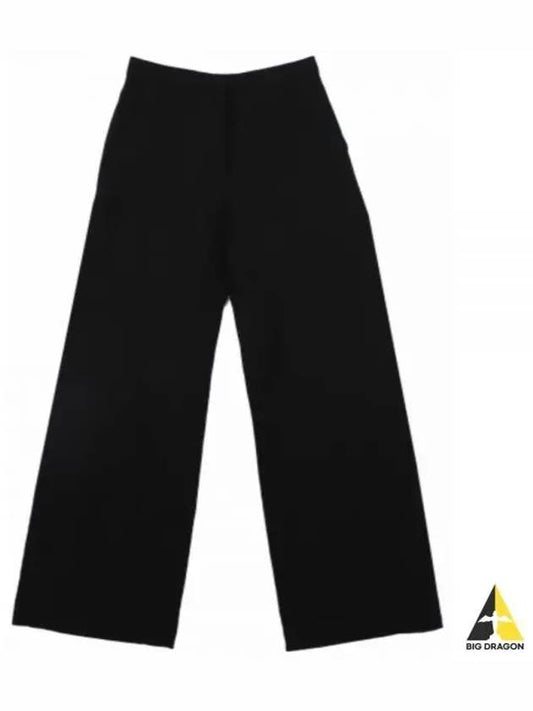 Gary Viscose Wide Pants Black - MAX MARA - BALAAN 2