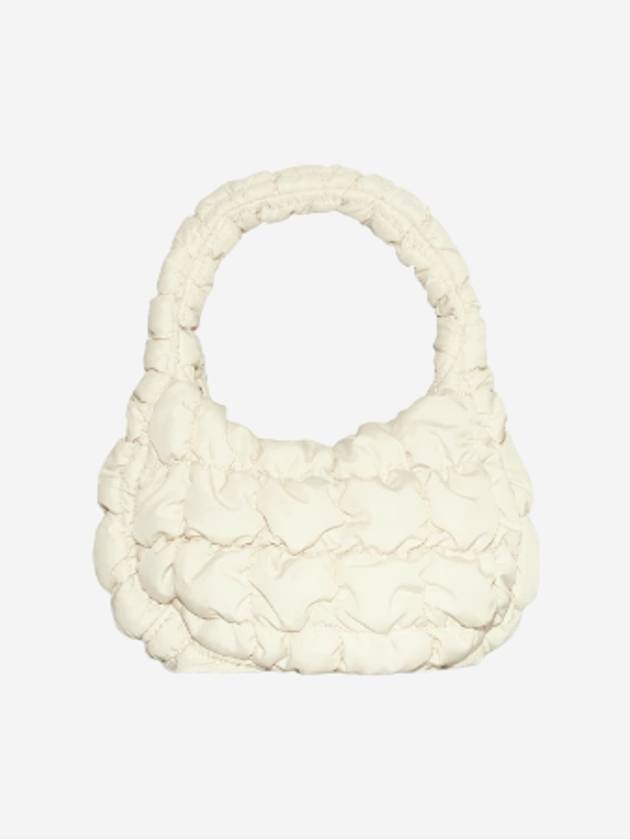 Quilted Micro Tote Bag Off White - COS - BALAAN 2