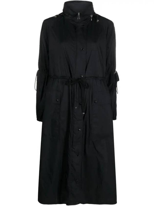 Lins Parka Coat Black - MONCLER - BALAAN 2