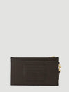 Monogram Quilted Bill Pouch Clutch Bag Black - SAINT LAURENT - BALAAN 4