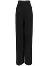 Black PALLIDA Straight Pants PALLIDA 015 - MAX MARA - BALAAN 1