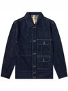 live denim jacket indigo - NIGEL CABOURN - BALAAN 2