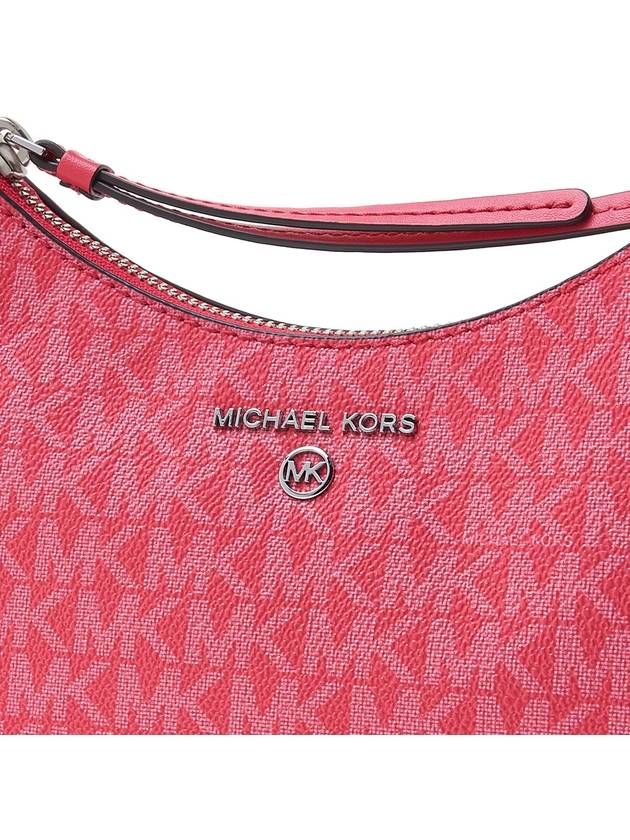 Small Logo Jetset Charm Shoulder Bag Pink - MICHAEL KORS - BALAAN 7