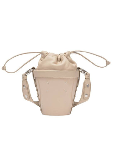 Fire Mini Bucket Bag Almond - MAISON MARGIELA - BALAAN 1