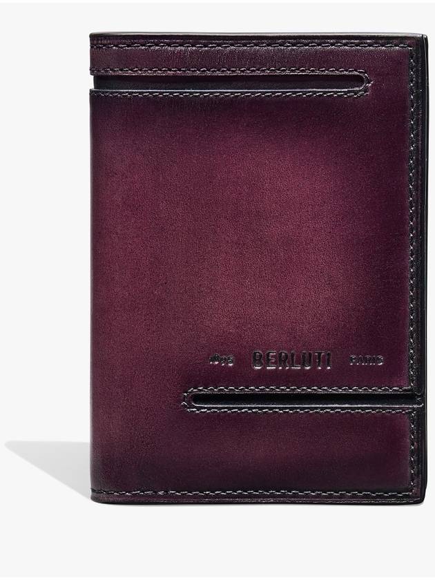 Jagua leather card holder - BERLUTI - BALAAN 1