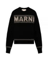 Fisherman Logo Knit Top Black - MARNI - BALAAN 2