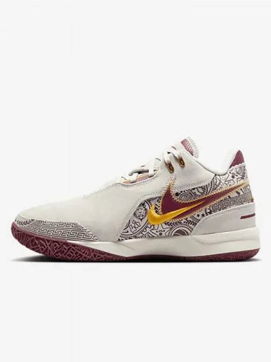 LeBron NXXT Zen AMPD EP Basketball Shoes Light Bone University Gold Team Crimson FZ7888 001 710103 - NIKE - BALAAN 1